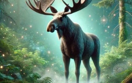 Krafttier Elch: Bedeutung und spirituelle Botschaft